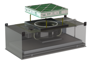 Pharmaseal Fan/Filter Ceiling Module